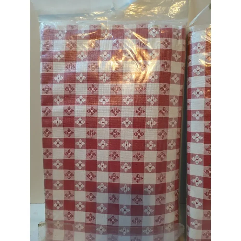 2 Flannel Backed Bbq And Patio Table Covers Picnic 52